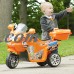Ride on Toy, 3 Wheel Motorcycle Trike for Kids by Hey! Play! – Battery Powered Ride on Toys for Boys and Girls, 2 - 5 Year Old - Red FX   565525168